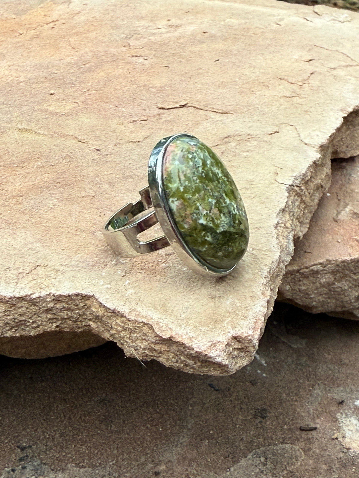 Oval Gemstone Rings