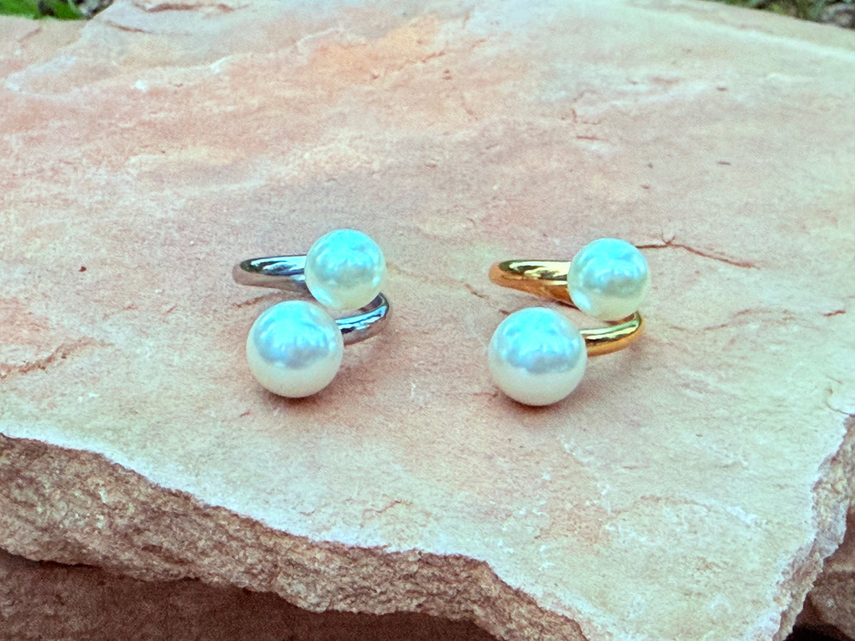 Statement Pearl Rings